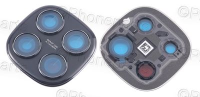 Lentes de Cámara con Marco Negro Xiaomi Redmi Note 14 Pro 5G