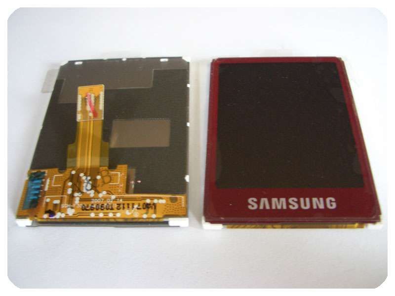 Display / LCD con Ventana Samsung F300 Roja