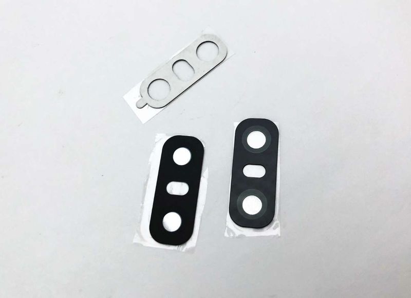 Lente Cámara Trasera + Pegatina Doble Cara LG G6 Negro