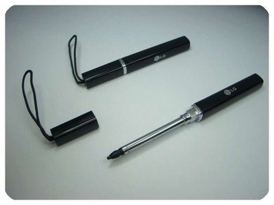 Lápiz / Puntero Pantalla Táctil LG KU990, KF700 Negro