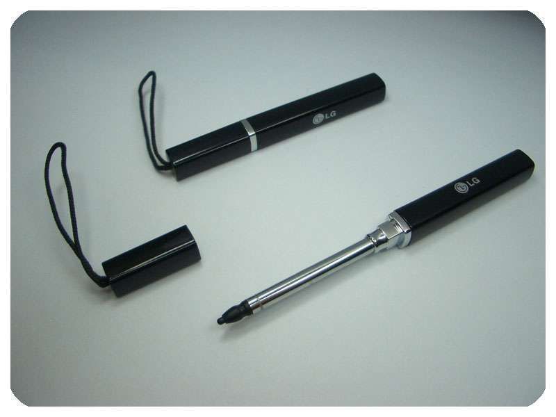 Lápiz / Puntero Pantalla Táctil LG KU990, KF700 Negro