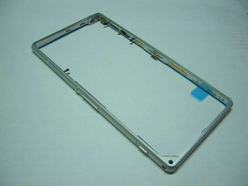 Carcasa Marco Lateral Central Sony Xperia Z1 L39h C6902 C6903 C6906 C6916 C6943 Blanca