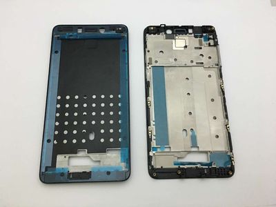 Carcasa Intermedia Marco Frontal con Pegatina Pantalla Xiaomi RedMi Note4 Negro