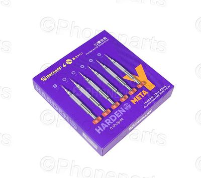 Herramientas Kit 6 Destornilladores Precisión Harden S2