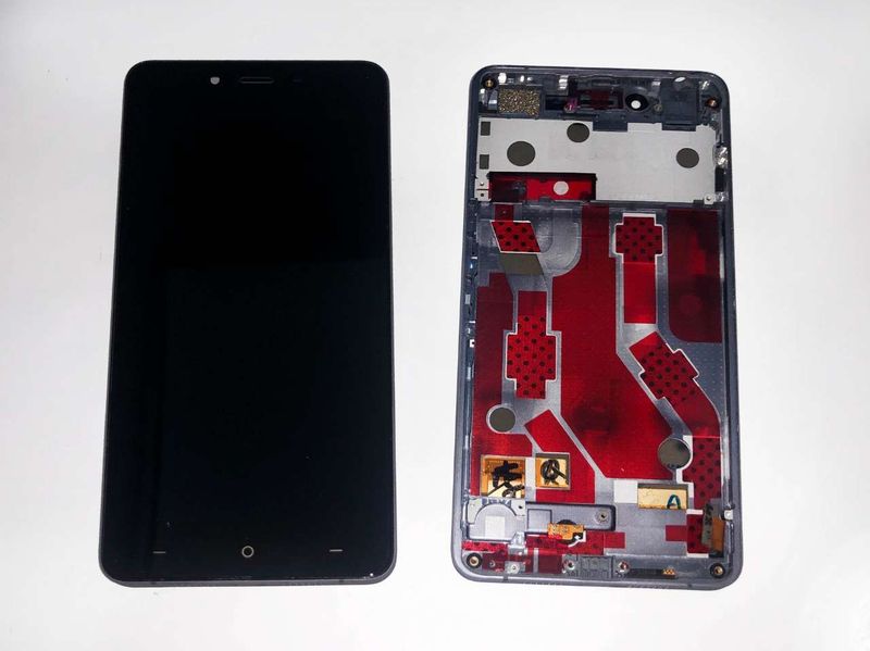 Pantalla Completa OnePlus X Negro con Marco Lcd Original