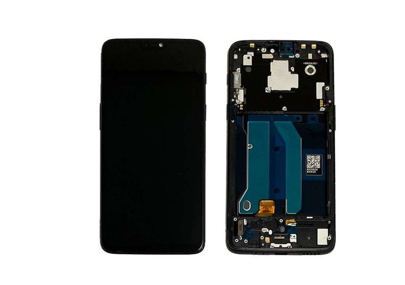 Pantalla Completa OnePlus6 Negro Media Noche Con Marco Refurbished
