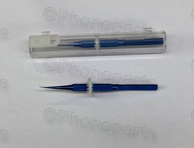 Pinza Azul Punta Fina 201721611162.4 Punta Curva