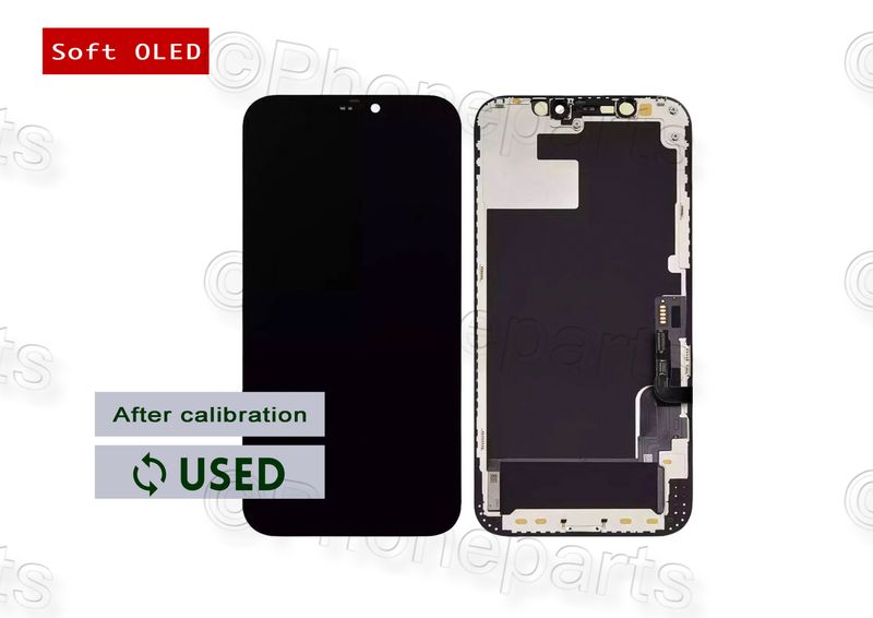 Pantalla Completa Soft OLED Apple iPhone 12, iPhone 12 Pro (Compatible Diagnosticable)