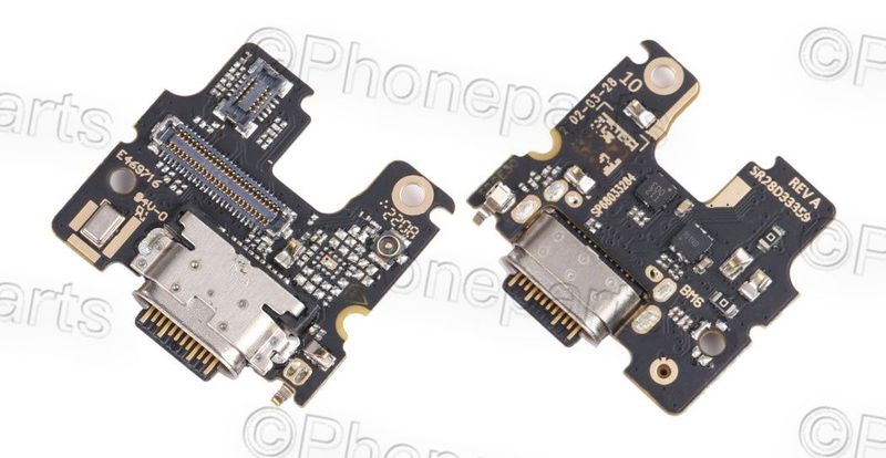 Placa Conector Carga Motorola Edge 30