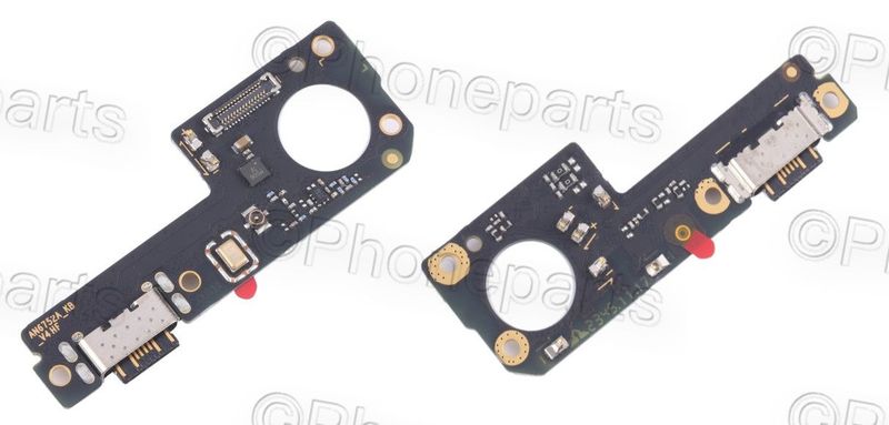 Placa Conector Carga Xiaomi Redmi Note 13 5G