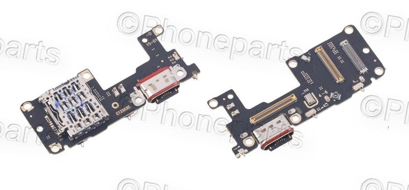 Placa Conector Carga y  Lector SIM Realme GT7 Pro 5G