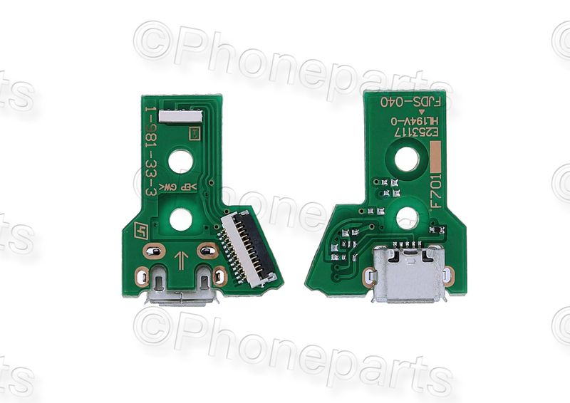 Placa Conector Carga Mando Sony PS4 12Pin (V4-JDS040)