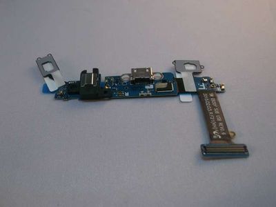 Flex Conector Carga Micro USB Samsung G920f Galaxy S6 con Micro Jack Audio Botón