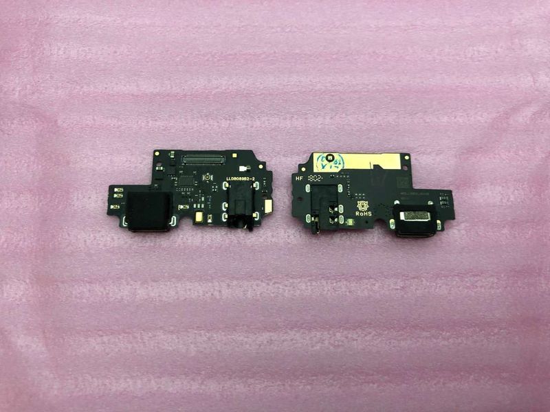 Placa Conector Carga TipoC con Jack de Audio y Micro BQ Aquaris X2