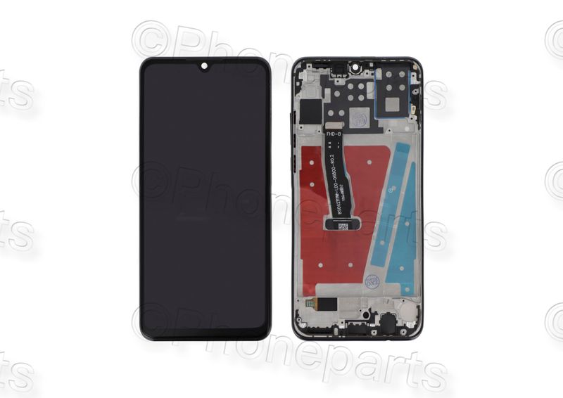 Pantalla Completa Negra Huawei P30 Lite con Marco
