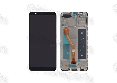 Pantalla Completa Negra Honor View 10 con Marco