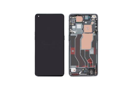 Pantalla Completa Negra Oppo Find X3 Pro con Marco