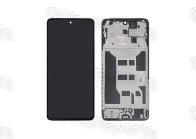 Pantalla Completa Negra Oppo Reno 12 FS con Marco