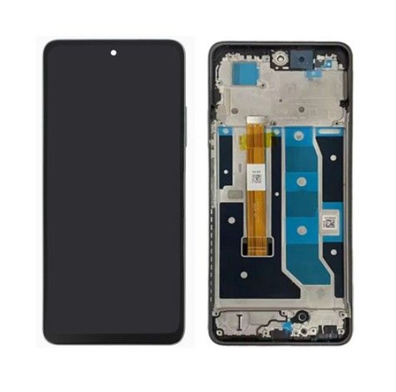 Pantalla Completa Negra Realme C67 con Marco