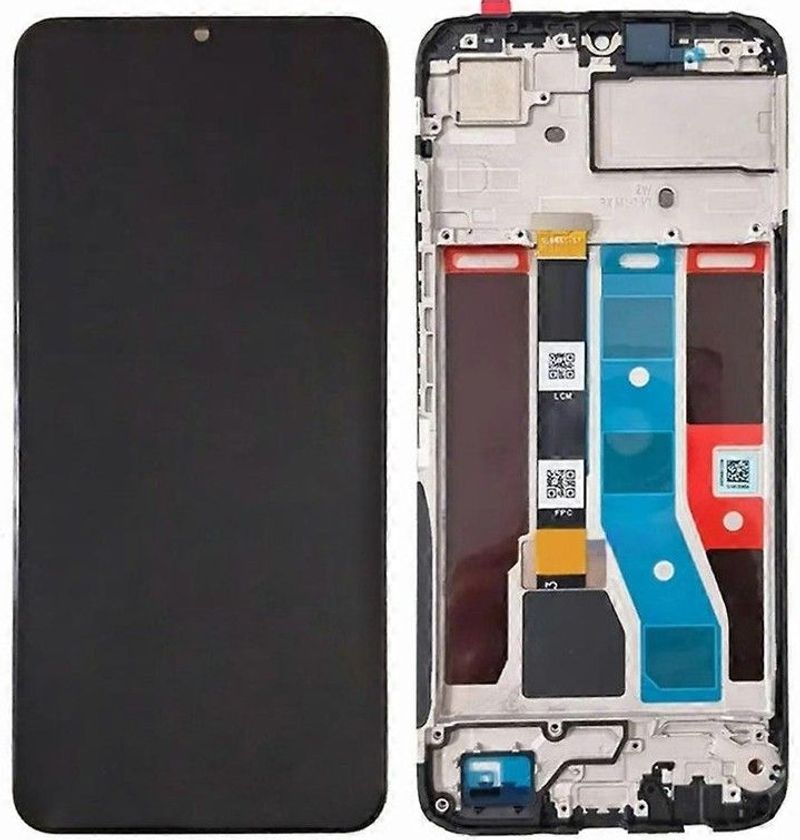 Pantalla Completa Negra Realme Note 50 con Marco