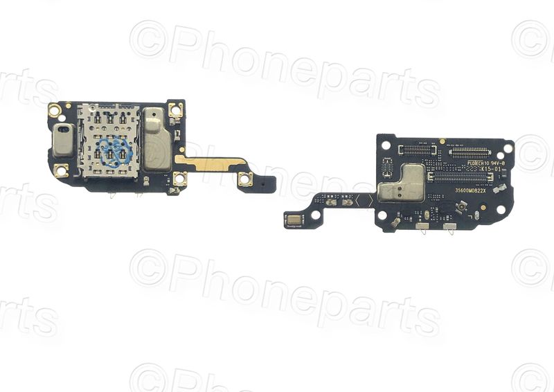 Placa LCD con Conector Lector SIM con Micro Xiaomi Mi11 Ultra