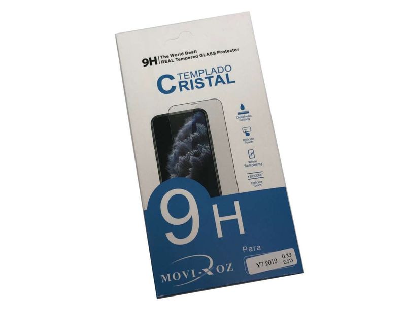 Protector Cristal Templado Huawei Y7 2019