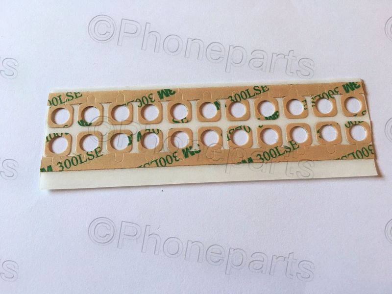 Pegatina Doble Cara Lente Cámara Samsung G900 Galaxy S5, I9505 Galaxy S4, G920 S6, G925, G928, G930 Galaxy S7