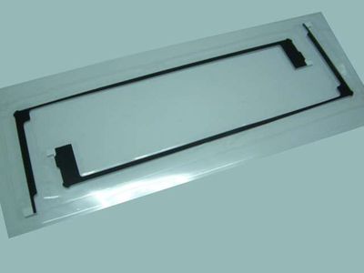 Pegatina Doble Cara Negra Apple Ipad3 (alta calidad)