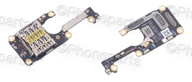 Placa con Lector SIM Oppo Find X3 Pro