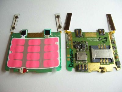 Placa Teclado Numérico con Membrana y Micro LG KG800