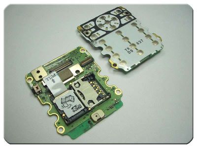 Placa Teclado con Lector SIM y T.Memoria Micro HTC S740