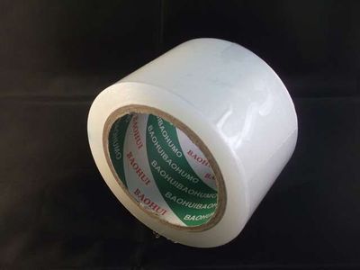 Rollo Cinta Protectora Transparente Limpia Pantalla (pelusa) y Táctil 7cm x 100m