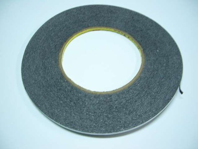 Rollo Cinta 3M Doble Cara 3mm Negra