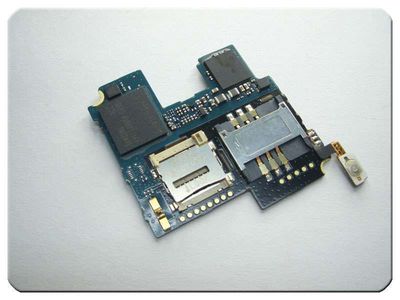 Cable Flex con Placa Lector SIM y T. Mem. LG BL40