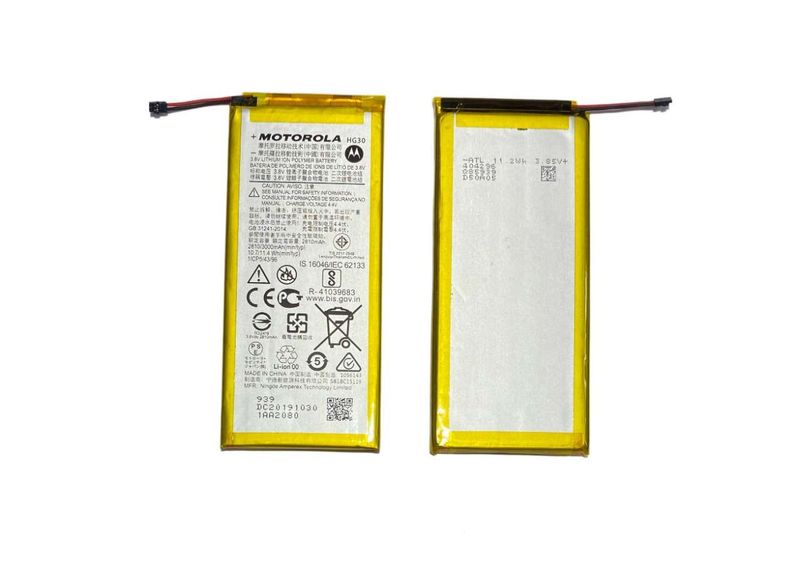 Batería Original Motorola Moto G5S Plus XT1805, G5S XT1794, G6 XT1925 HG30 3000mAh