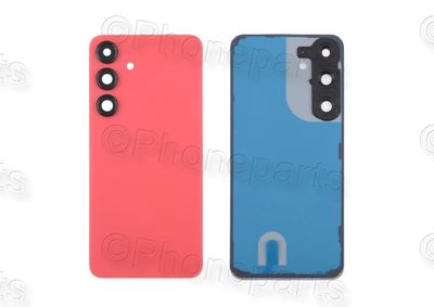 Tapa Batería Compatible Rojo Coral Samsung Galaxy S25 Plus 5G