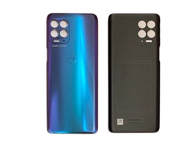 Tapa Batería Original Motorola Moto G100 XT2125 Azul Mágico