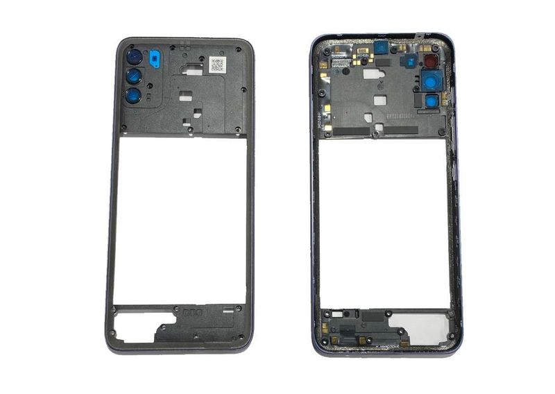 Carcasa Marco Intermedio Chasis Motorola Moto G50 XT2137 Azul Oscuro