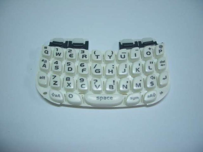 Teclado BlackBerry 9300 Blanco