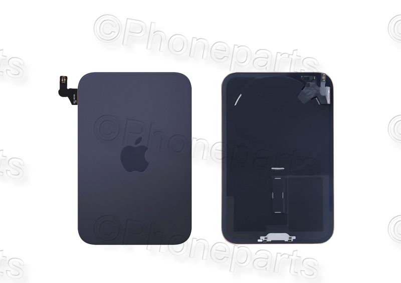 Tapa Cristal Trasero Azul Oscuro Apple iPhone 17 Pro con MagSave Carga Inalámbrica. SWAP Grado A