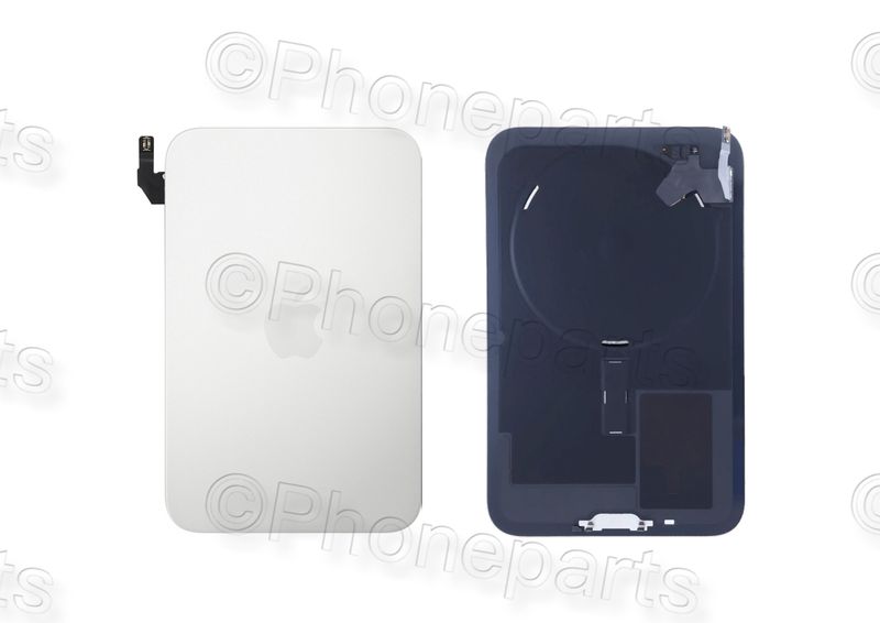 Tapa Cristal Trasero Plata Apple iPhone 17 Pro Max con MagSave Carga Inalámbrica. SWAP Grado A
