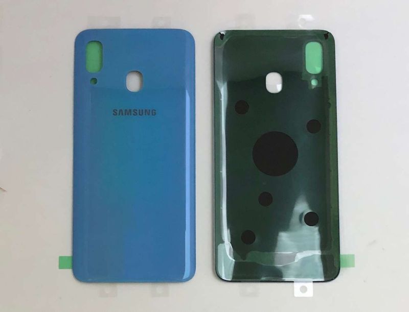 Tapa Batería Compatible Samsung Galaxy A40 A405 Azul