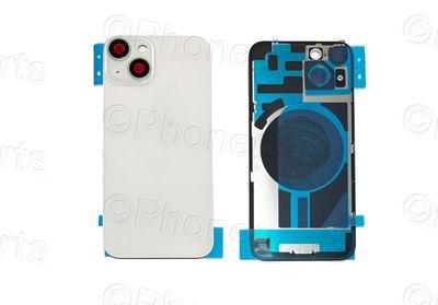 Carcasa Trasera Tapa Batería Apple iPhone14 con Lente de Cámara Blanco