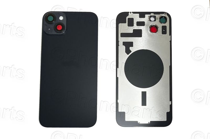 Carcasa Trasera Tapa Batería Apple iPhone14 PLUS con Lente de Cámara Negro