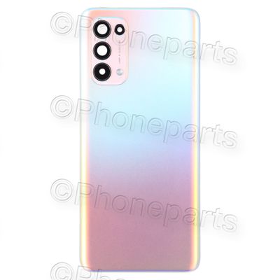 Tapa Batería Naranja con Lente Cámara Oppo Find X3 Lite, Reno5 5G