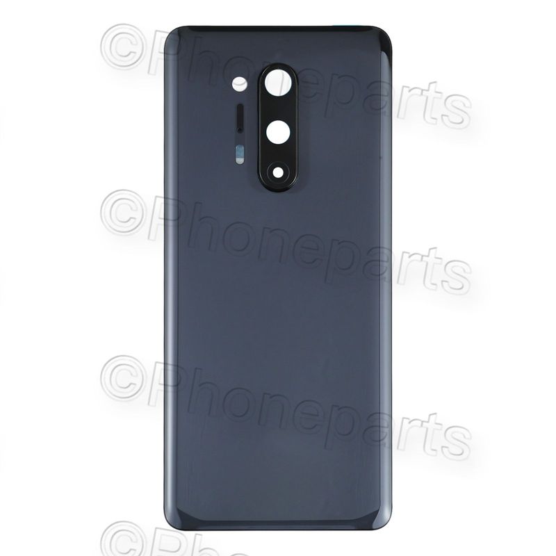 Tapa Batería Negra con Lente Cámara Oneplus 8 Pro