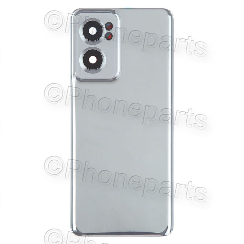 Tapa Batería Plata con Lente Cámara Oneplus Nord CE 2 5G