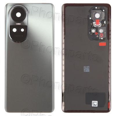 Tapa Batería Gris con Lente Cámara Oppo Reno10 5G, Reno 10 Pro 5G
