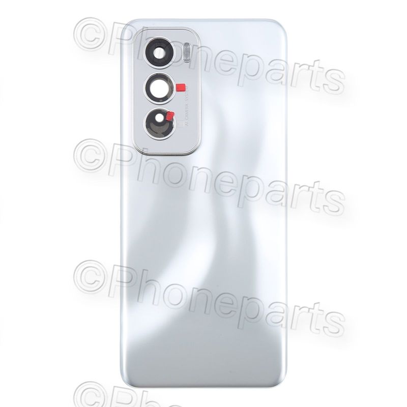 Tapa Batería Plata con Lente Cámara Oppo Reno12 5G