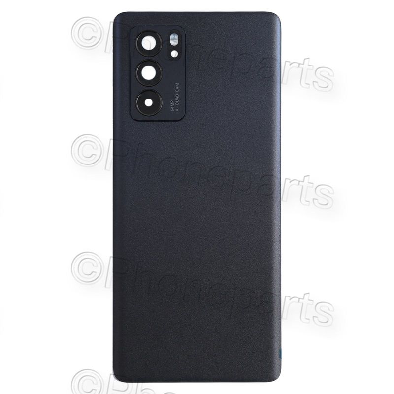 Tapa Batería Negra con Lente Cámara Oppo Reno6 Pro 5G